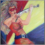 PaintingWhiteViolinSM